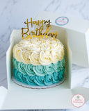 SMASH CAKE TURQUESA desde 8/12 porciones