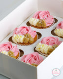 CUPCAKES TONOS ROSA BEIGE