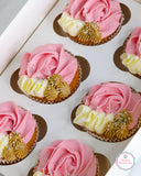 CUPCAKES TONOS ROSA BEIGE