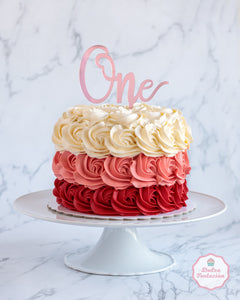 SMASH CAKE ROJA ESPECIAL SESIÓN DE FOTOS