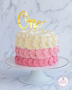 SMASH CAKE ROSA ESPECIAL SESIÓN DE FOTOS
